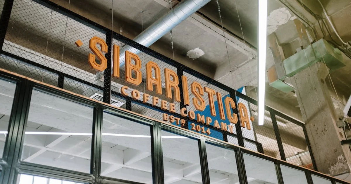 Coffee Shop Signboard